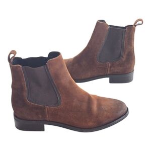 Thursday Boot Company Chestnut Suede Booties